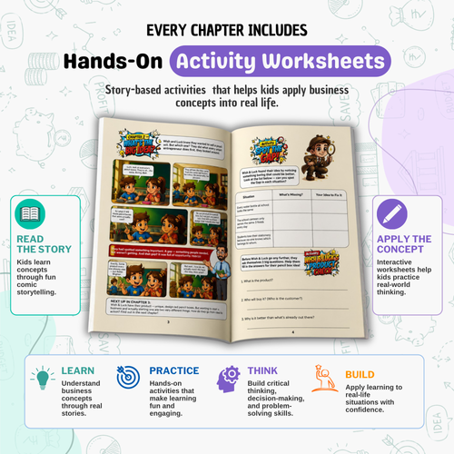 Born To Build Finance Book For Kids