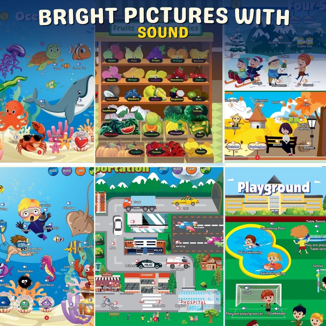Learn & Play Interactive Sound Book