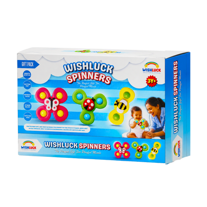 Suction Spinner Toys for Babies & Toddlers.