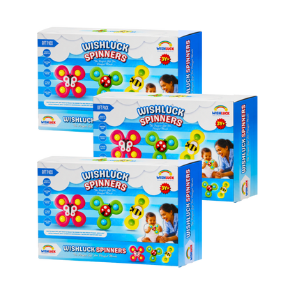 Suction Spinner Toys for Babies & Toddlers.