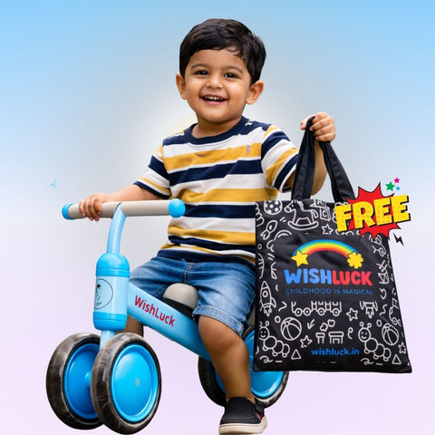 Balance Baby Training Bike Cycle +Free Wishluck Tote bag