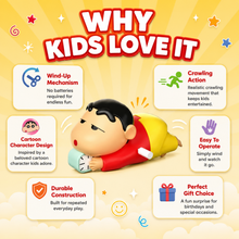 Crawling Shinchan Action Figure