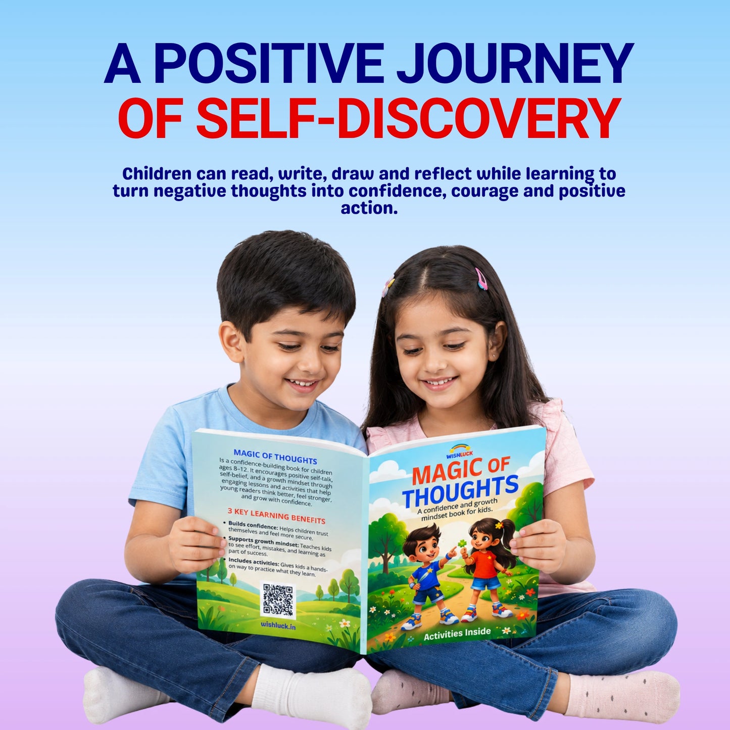 Wishluck Magic of Thoughts – Positive Thinking Book