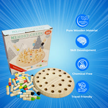 Wishluck's Wooden Memory Match Stick Chess