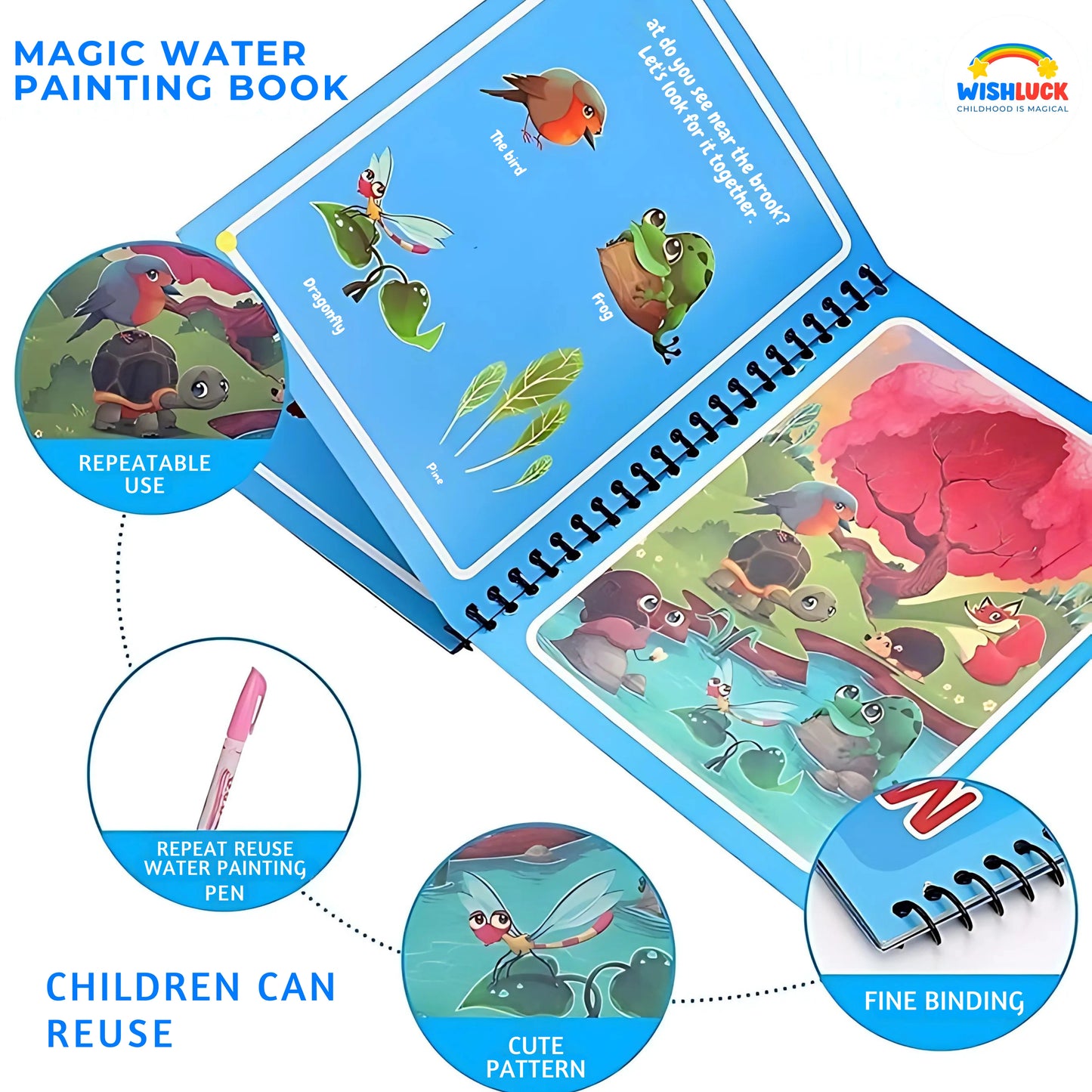 💥 3 in 1 LEARNING BUNDLE : Word Book, Writing Tablet and Water Magic Book ( Free )! 💥