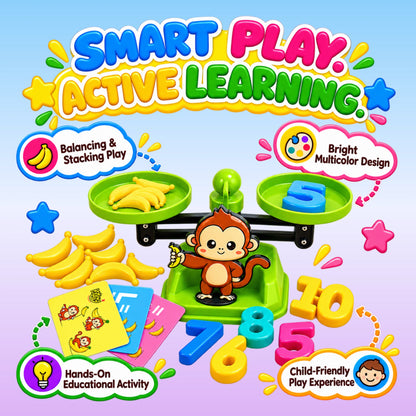 Monkey Balance Educational Math Game