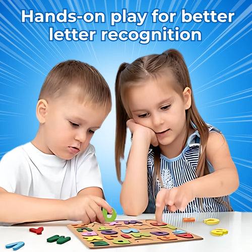 3D Alphabet Puzzles