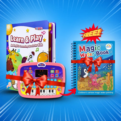 💥 3-in-1 LEARNING BUNDLE : Tablet, Learn & Play and Water Magic Book ( Free )! 💥