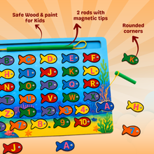 Magnetic fish game
