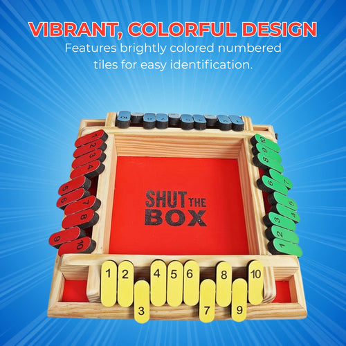 Shut the Box Board Game