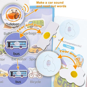 WishLuck Vehicle Sound Book