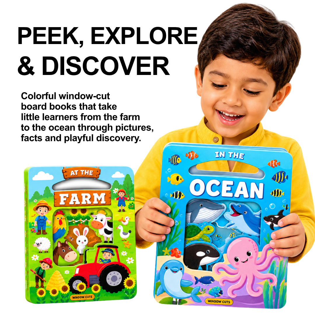 Flap Books Combo Pack of 3