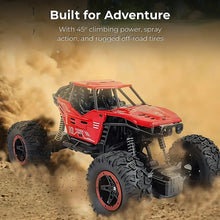 Remote Control Rock Crawler: High-Speed Rechargeable 4WD Monster Racing Car