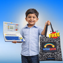 Kids Educational Laptop Toy | Learning Toys by Wishluck +Free Wishluck's Tote Bag