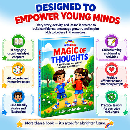 Wishluck Magic of Thoughts – Positive Thinking Book