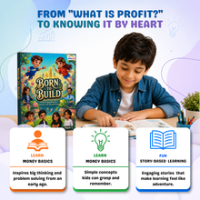 Born To Build Finance Book For Kids