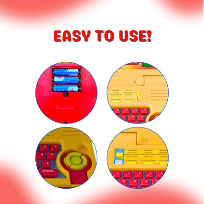Kids Educational Laptop Toy | Learning Toys by Wishluck