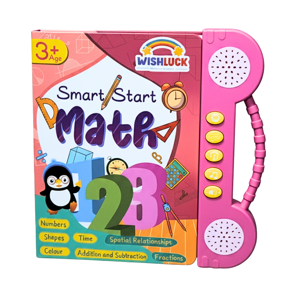 Little Learner Math Sound Book + Free Wishluck's Tote bag