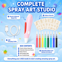 Electric Airbrush Sprayer Marker Set 12 Colours