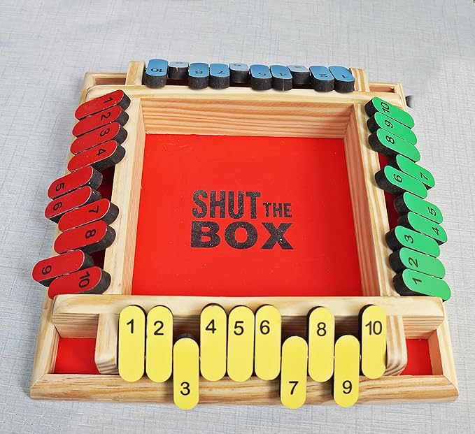Shut the Box Board Game