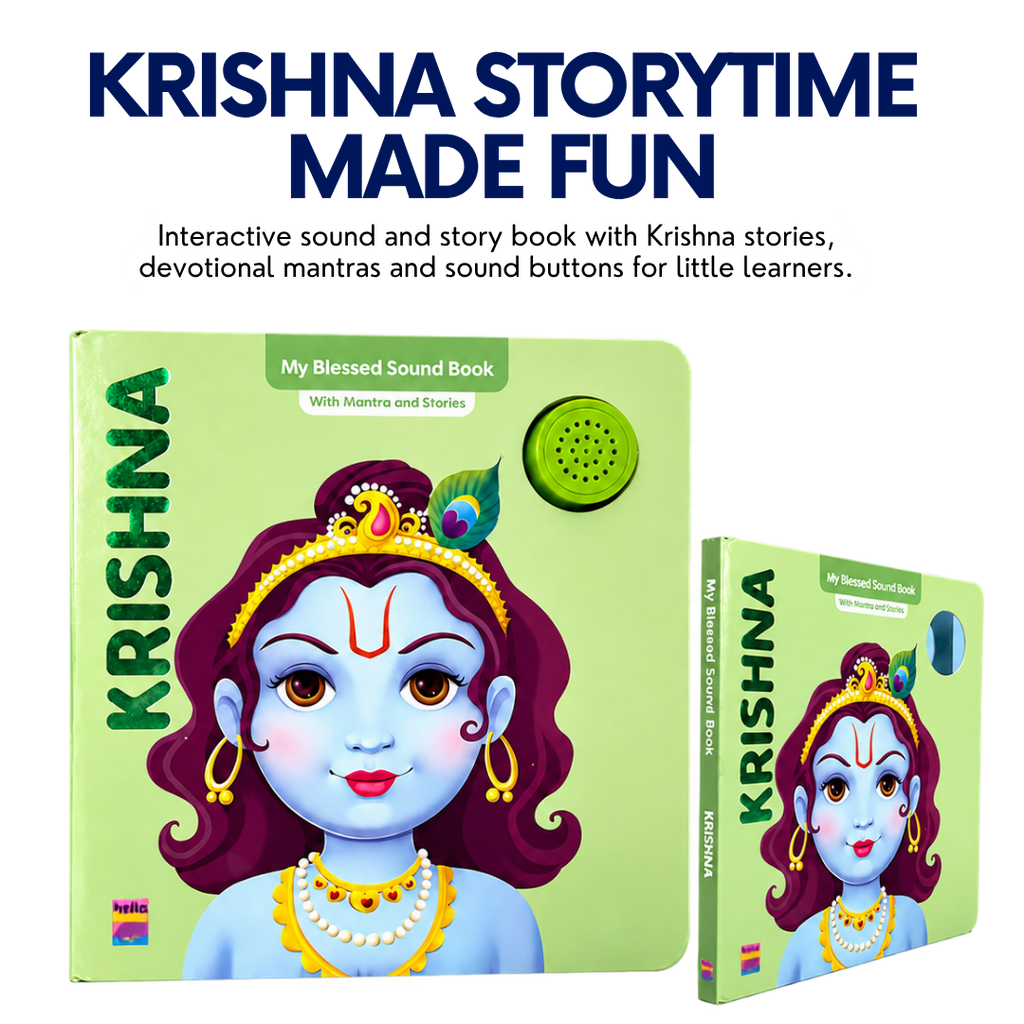 Krishna Mantra & Story Sound Book for Kids