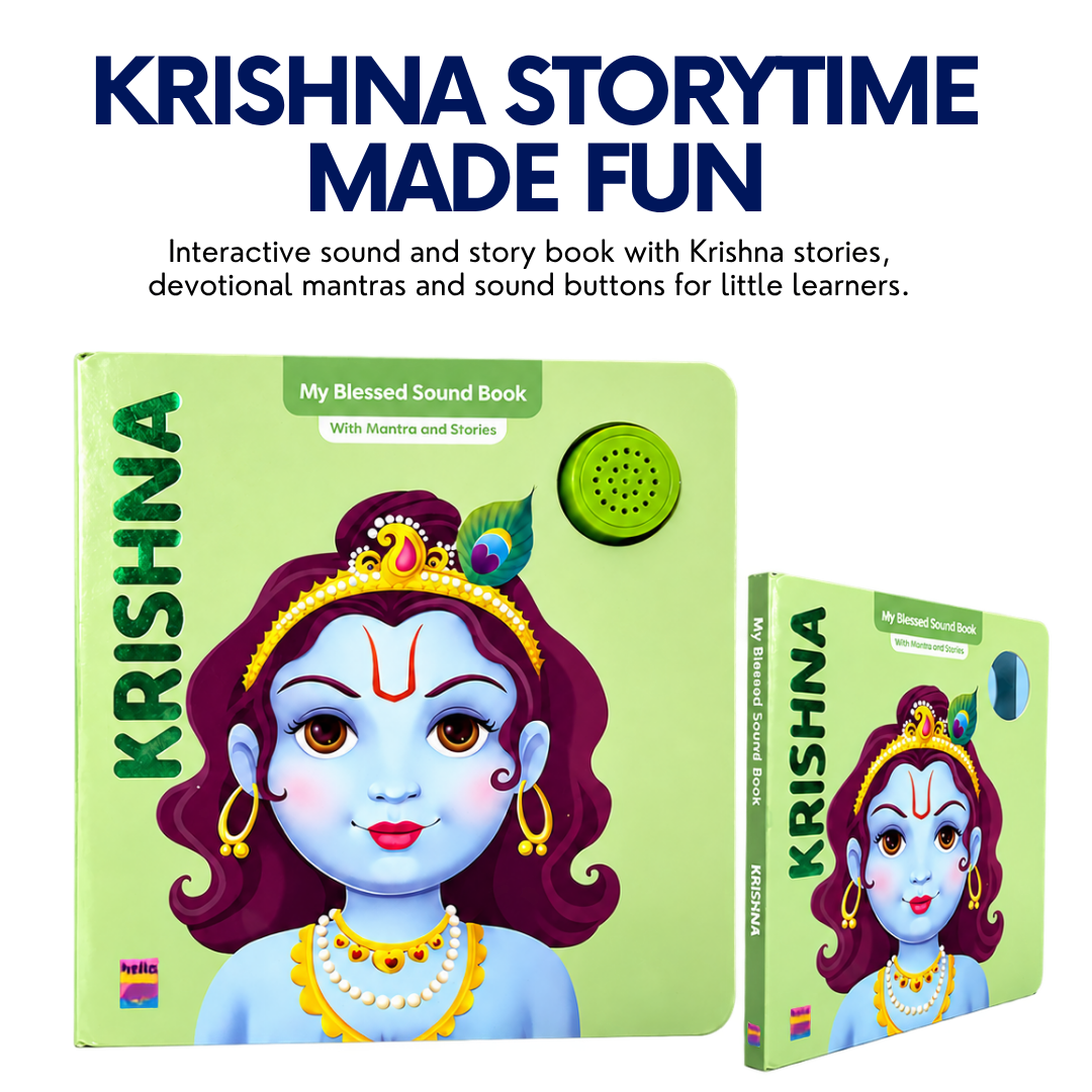 Krishna Mantra & Story Sound Book for Kids
