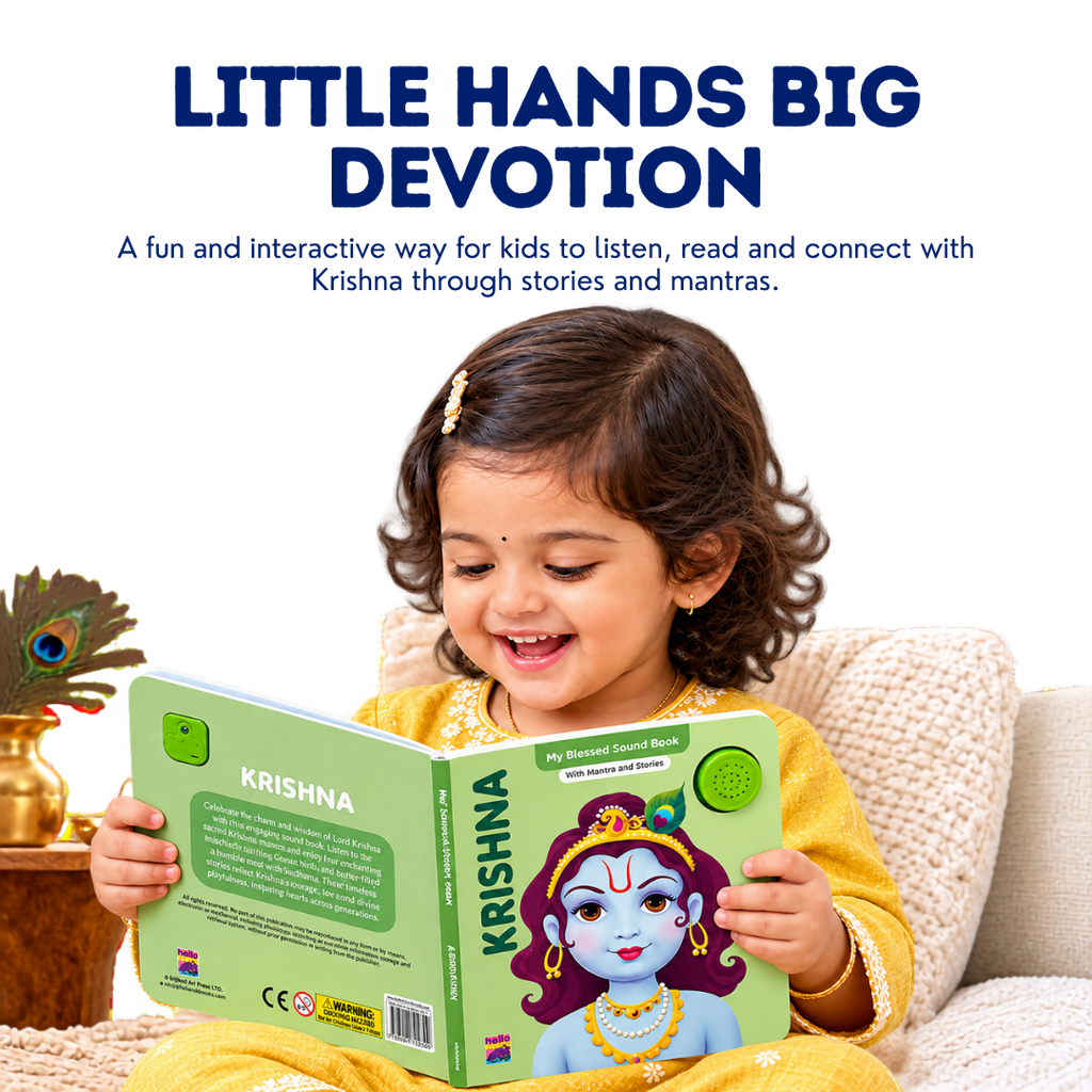 Krishna Mantra & Story Sound Book for Kids