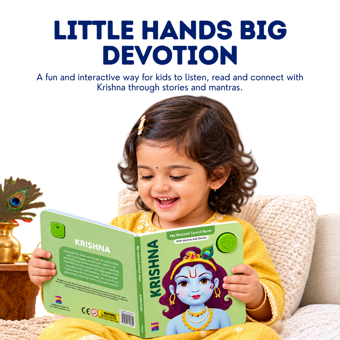 Krishna Mantra & Story Sound Book for Kids