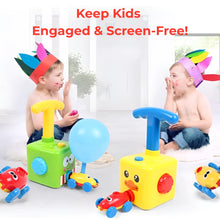 Monster Balloon Launcher Car Toy: Inflatable Air Pump