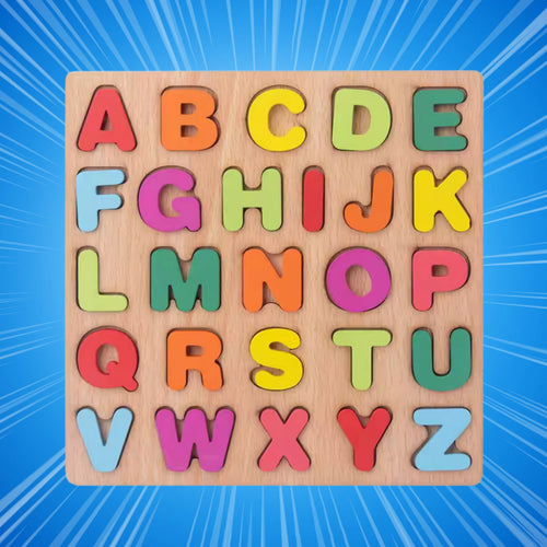 3D Alphabet Puzzles