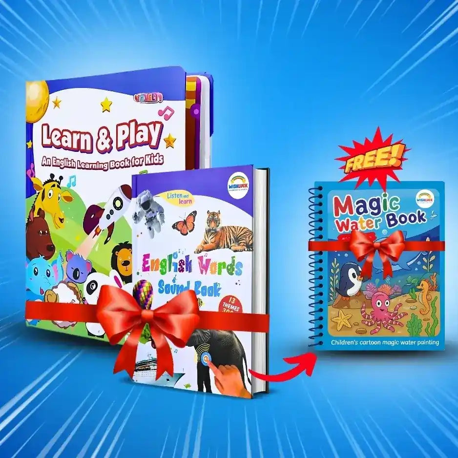 Educational Toy Combo pack | Wishluck's 3-in-1 bundle under ₹2498