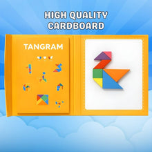 Tangram Brain Booster Puzzle for Kids  - Magnetic Puzzle for Kids