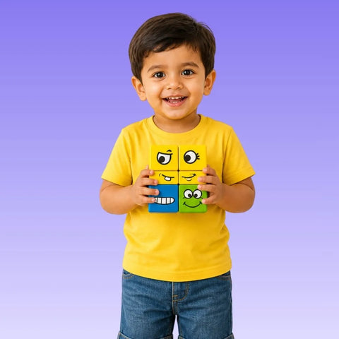 Emoji Cube Face Change Game for Kids