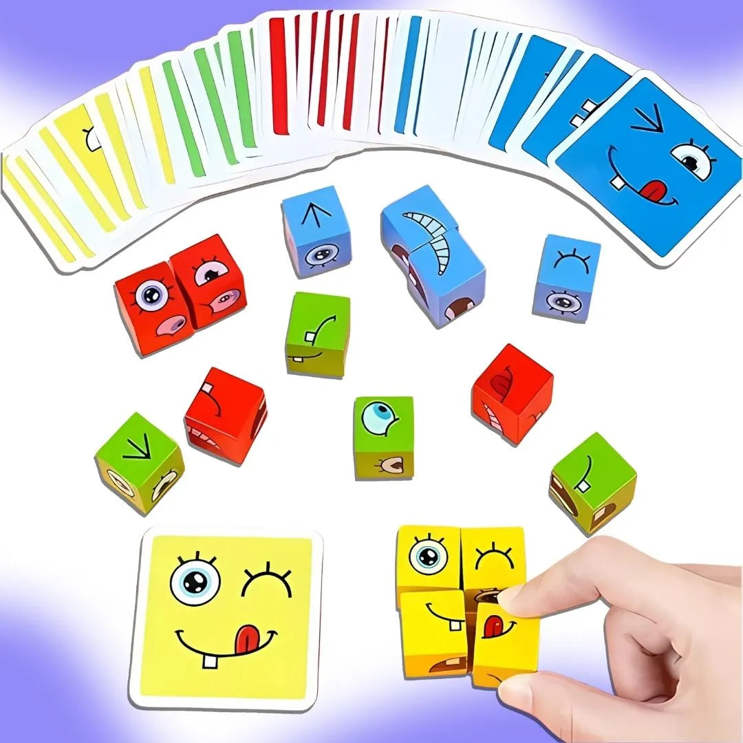 Emoji Cube Face Change Game for Kids