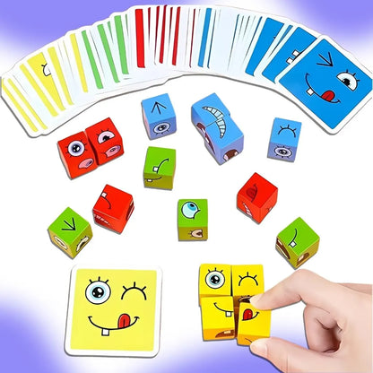 Emoji Cube Face Change Game for Kids