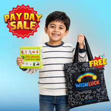 LKG Class Picture Book Box Set Of 10 Board Books + Free Wishluck's Tote Bag