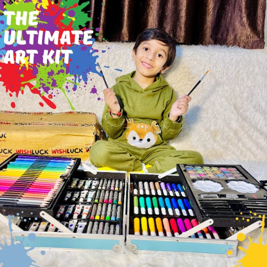 Drawing Kit Pen Artist 145 Pcs Color Set