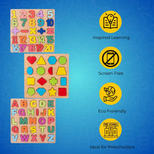 Kids Educational 3D Puzzle Set Of 3