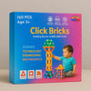 House Building Blocks Game For Kids (160 PCS)