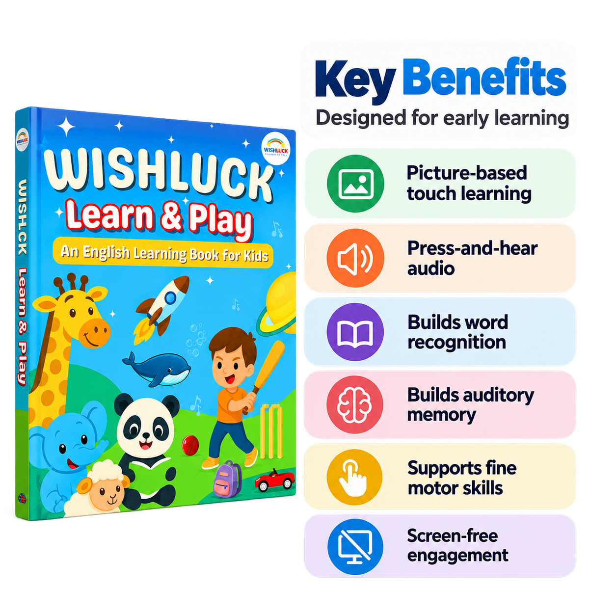 Learn & Play Interactive Sound Book!