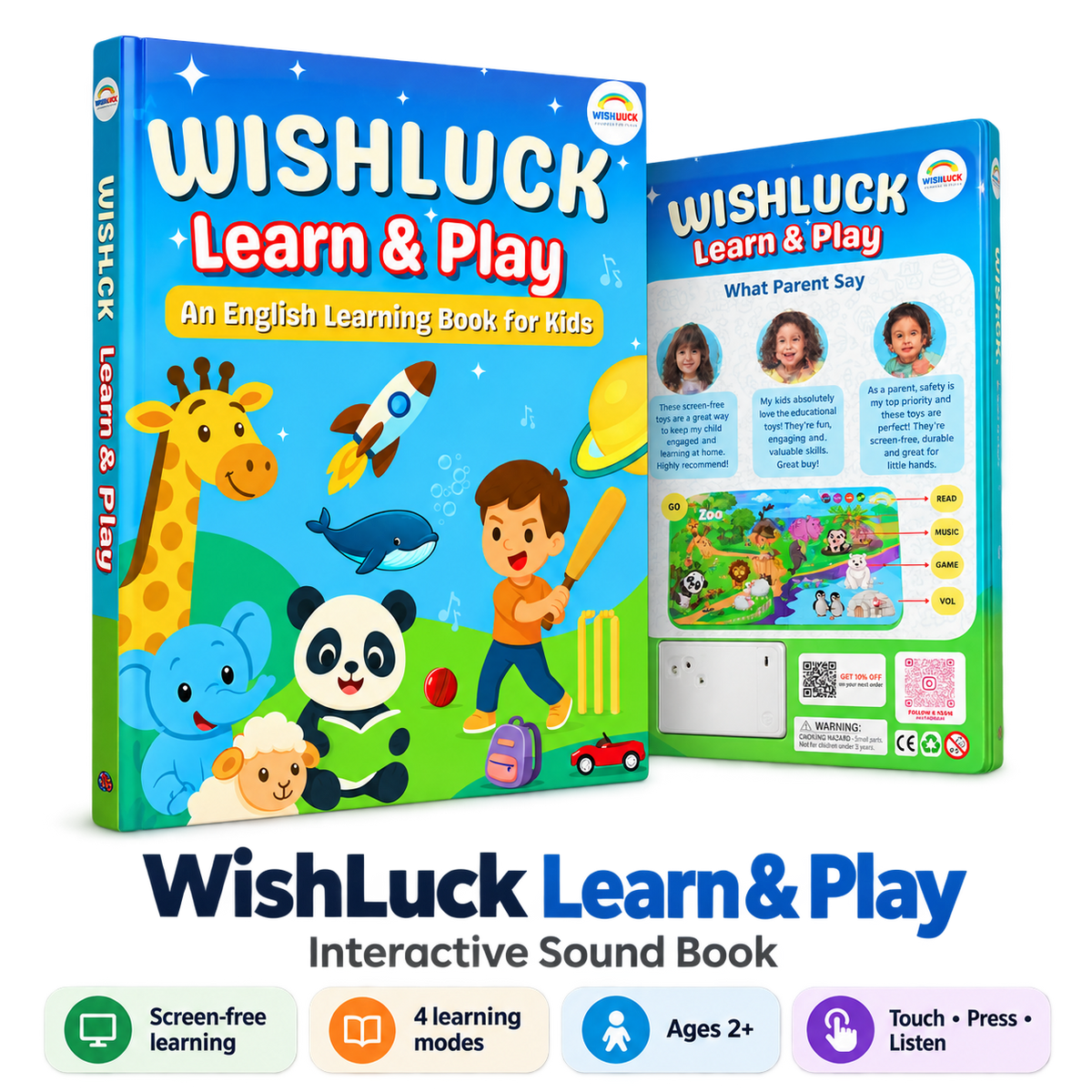 Learn & Play Interactive Sound Book (Copy)