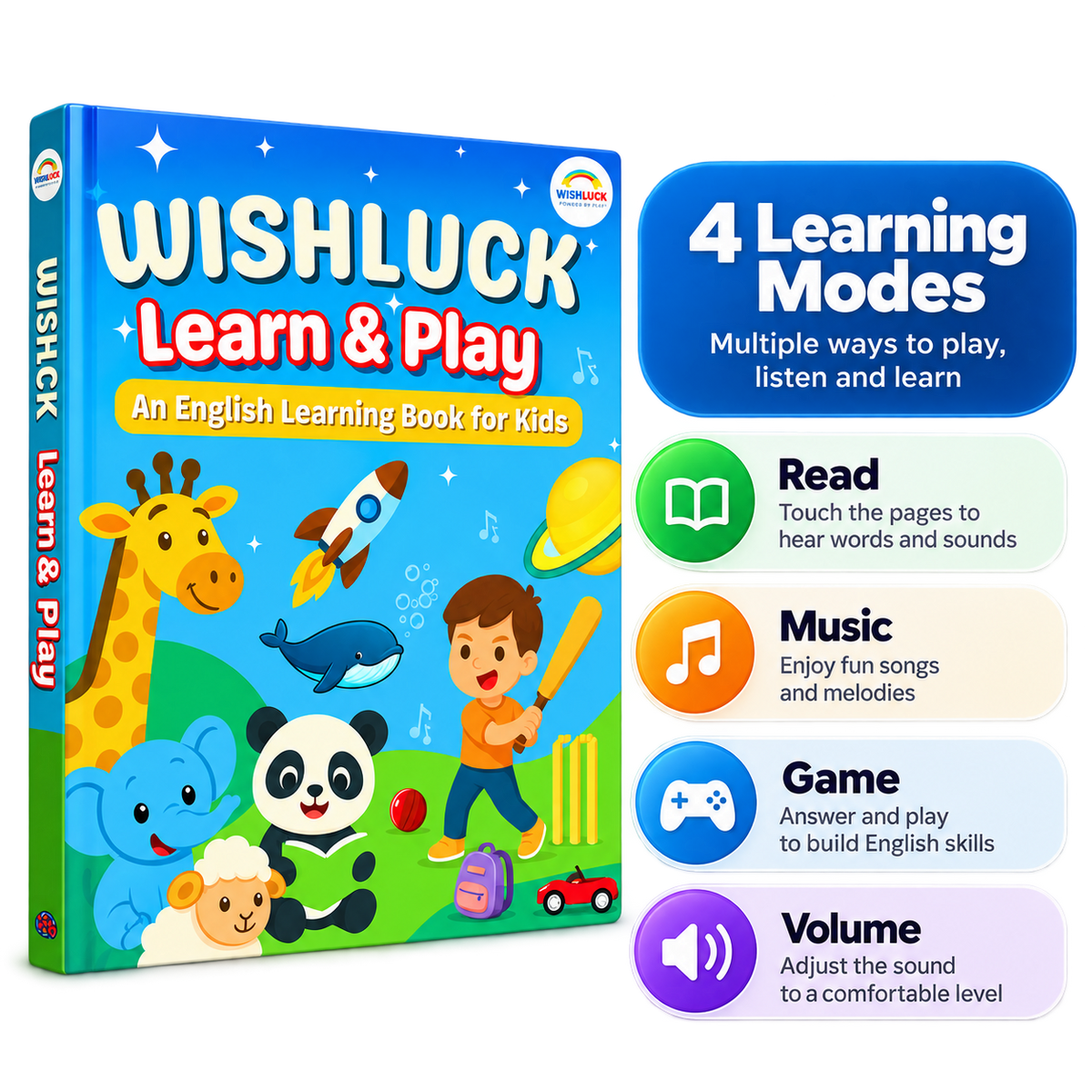 Learn & Play Interactive Sound Book (Copy)