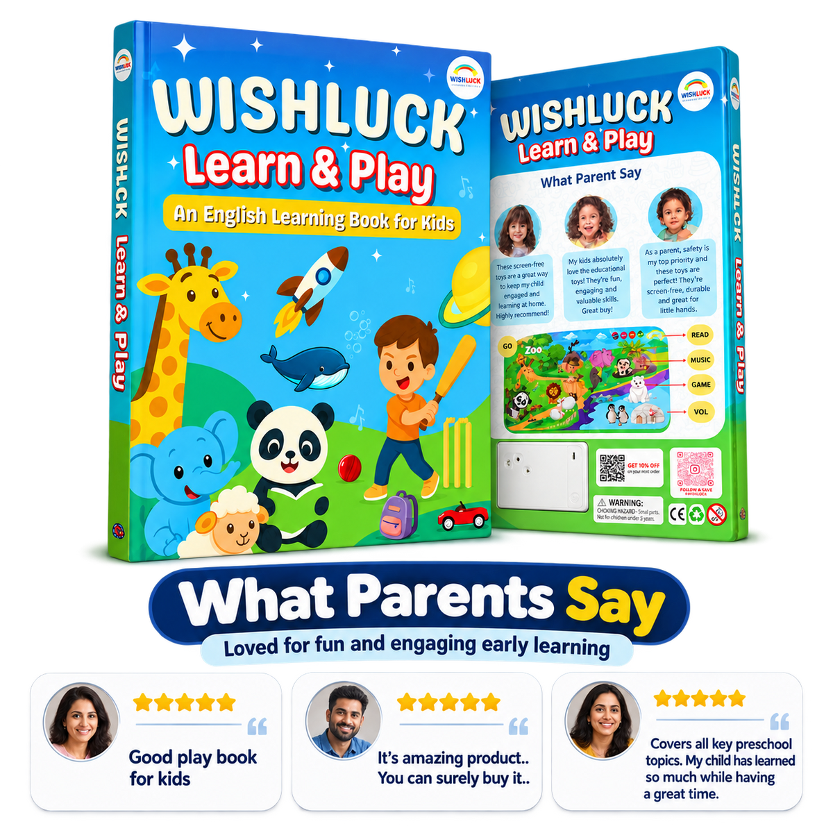 Learn & Play Interactive Sound Book (Copy)