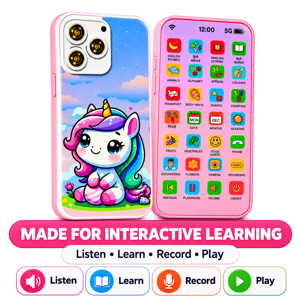 Kids Interactive Learning Phone