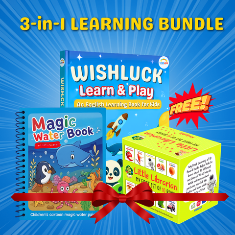 💥 3 in 1 LEARNING BUNDLE : LKG, Learn & Play and Water Magic Book ( Free )! 💥