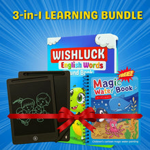 💥 3 in 1 LEARNING BUNDLE : Word Book, Writing Tablet and Water Magic Book ( Free )! 💥