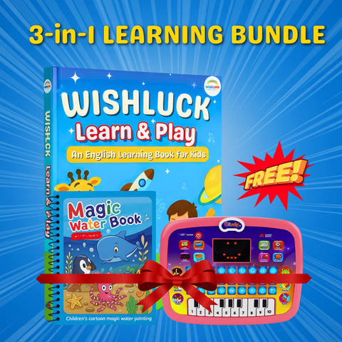 💥 3 in 1 LEARNING BUNDLE : Tablet, Learn & Play and Water Magic Book ( Free )! 💥