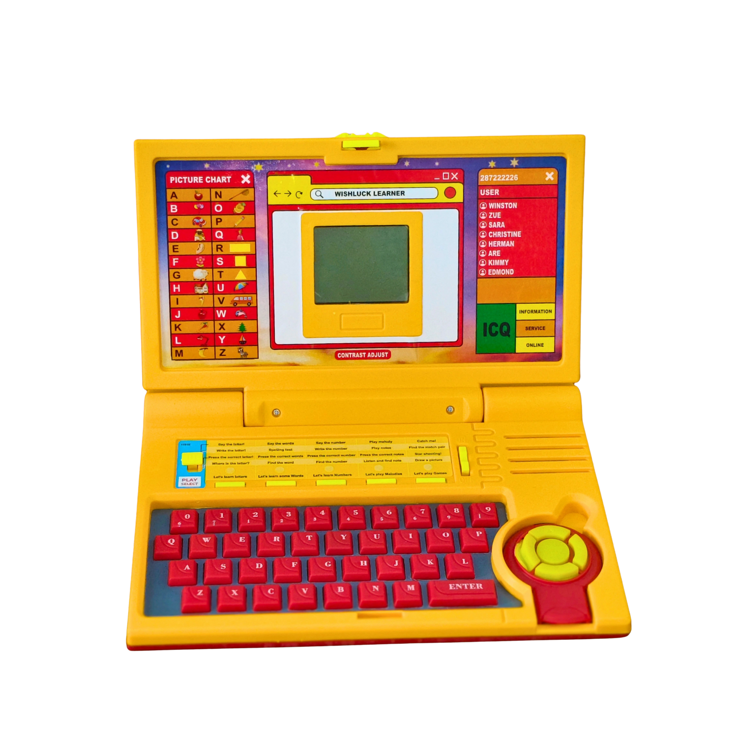 Kids Educational Laptop Toy | Learning Toys by Wishluck