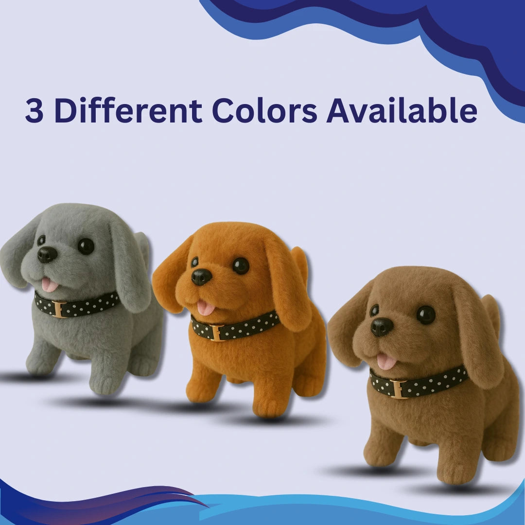 Walking and Barking Dog Soft Toy