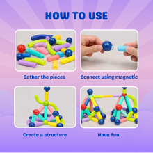 Magnetic Sticks Building Blocks For Kids